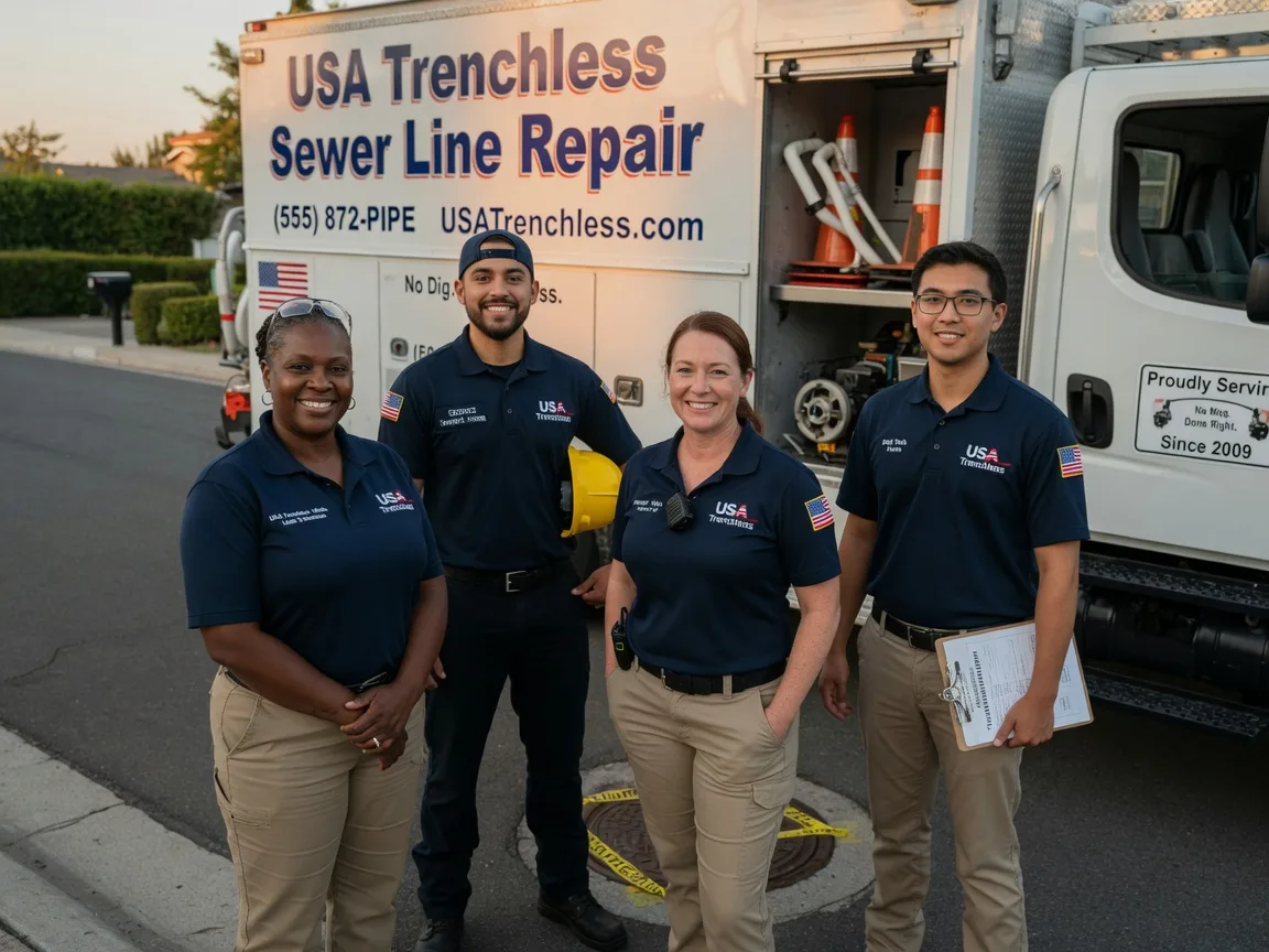 Sewer Line Repair company in Garland, PA